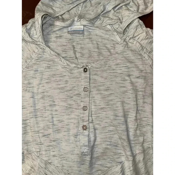 COLUMBIA hooded top size Medium M - Picture 2 of 3